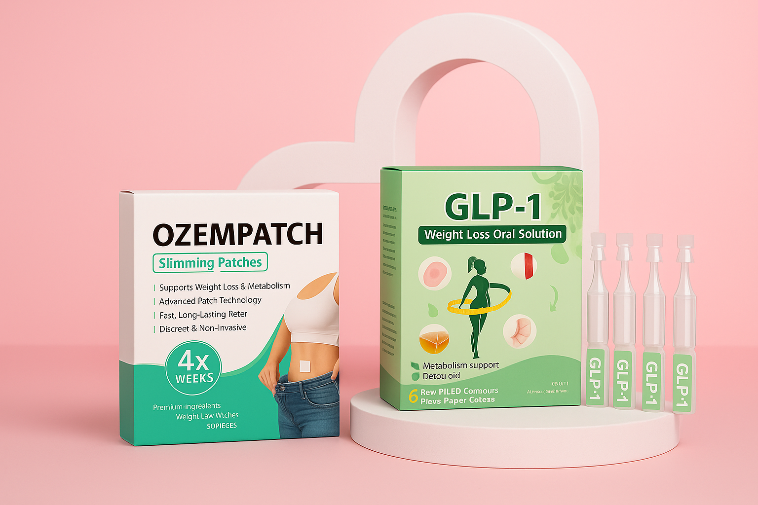 $100 DEAL BUNDLE {NEW: OZEMPATCH (30pcs) MORINGA PURE GLP-1 SLIMMING SHOTS (1 BOX)}