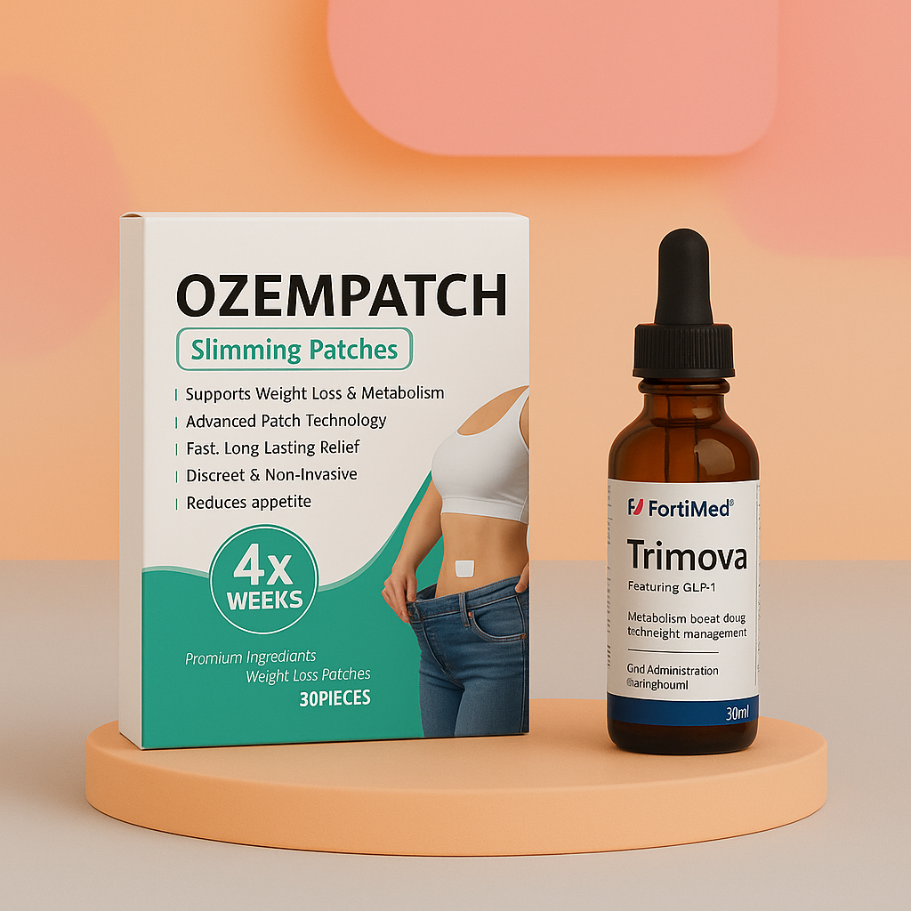 OzemPatch + Trimova Weight Loss Drops
