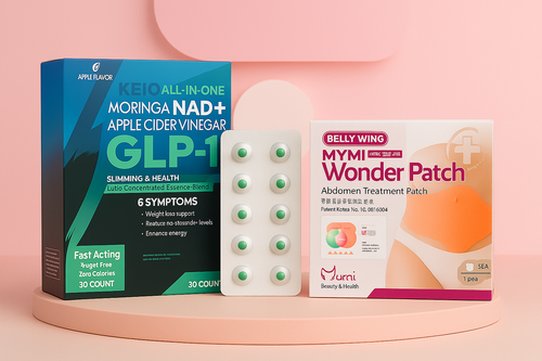 $100 DEAL BUNDLE {GLP-1 LIQUID PEARL DROPS (30pcs) BELLY SLIMMING PATCHES (5pcs)}