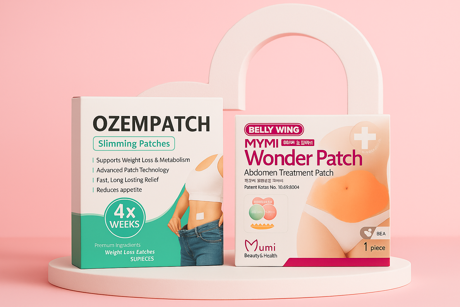 $100 DEAL BUNDLE {NEW: OZEMPATCH (30pcs) BELLY SLIMMING PATCHES (10pcs)}