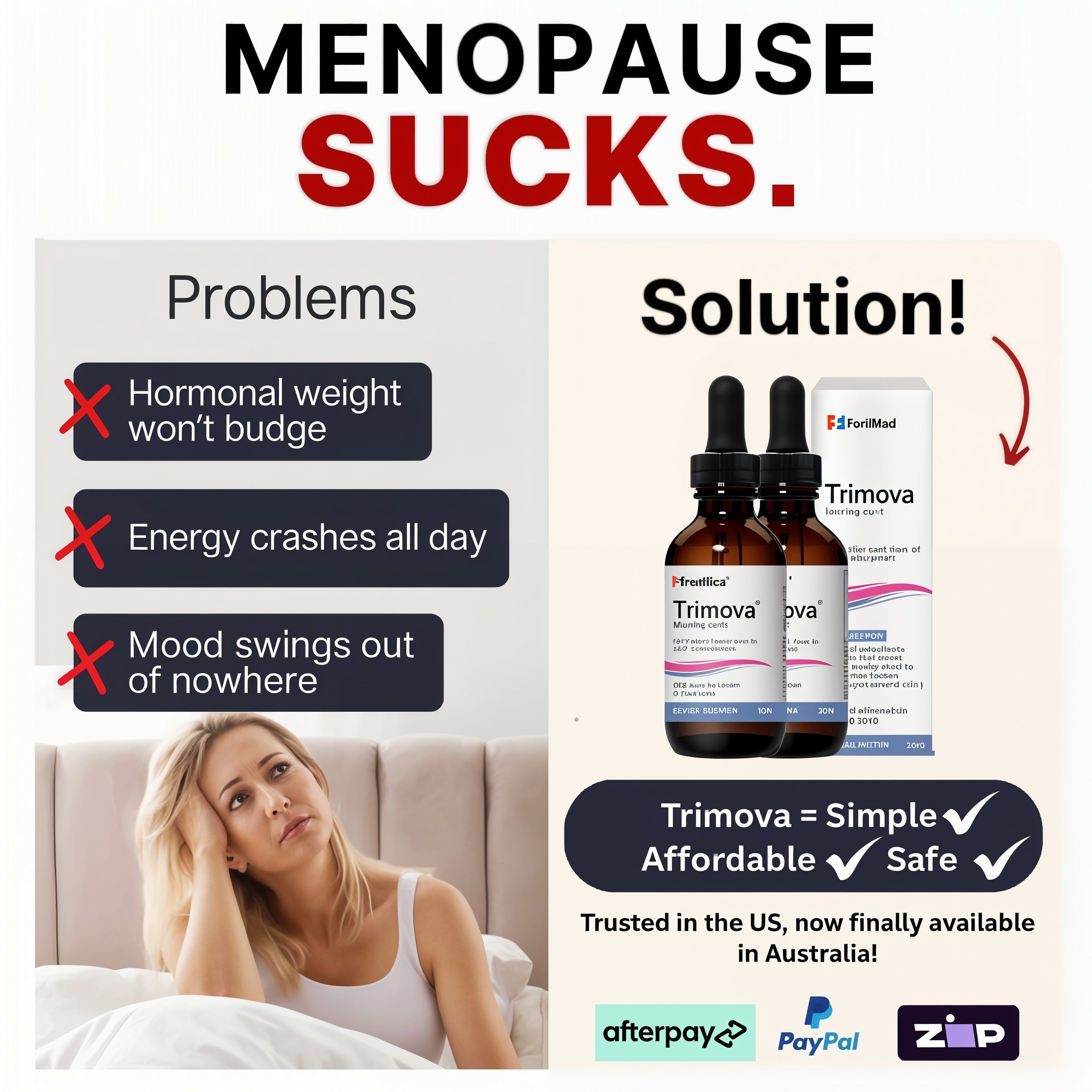 Trimova Drops (x4 Bottles)